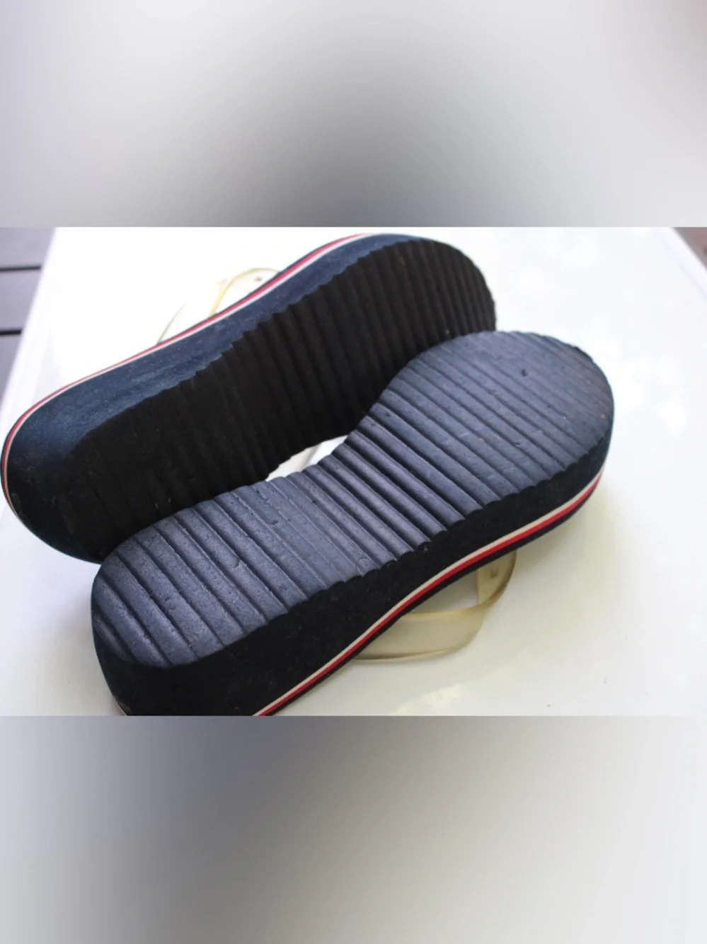 Vintage Tommy Hifigee y2k wedge sandals